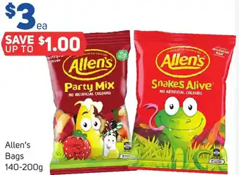 Foodland Allen's Bags 140-200g offer