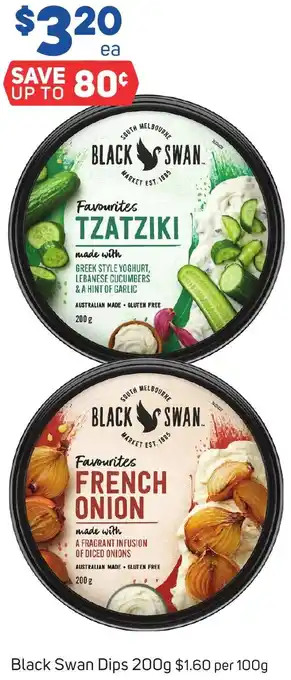Foodland Black Swan Dips 200g offer