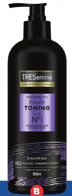 Foodland TRESemmé Shampoo or Conditioner 500ml offer