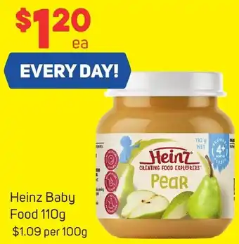 Foodland Heinz Baby Food 110g offer