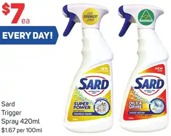 Foodland Sard Trigger Spray 420ml offer