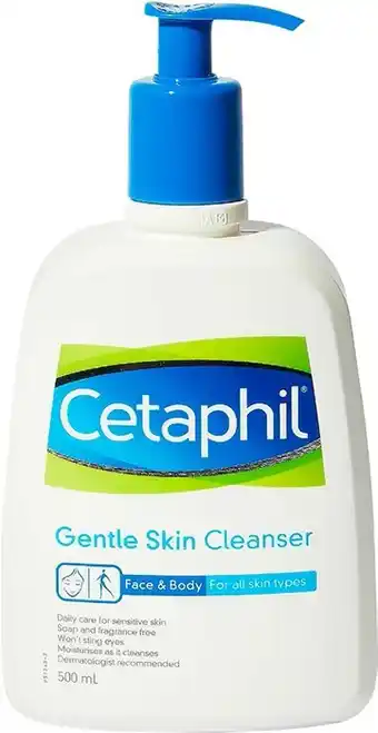 BIG W Cetaphil gentle skin cleanser 500ml offer
