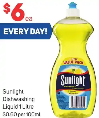 Foodland Sunlight Dishwashing Liquid 1 Litre offer
