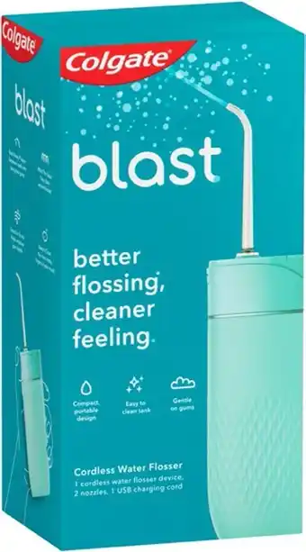 BIG W Colgate blast cordless waterproof rechargeable water flosser offer