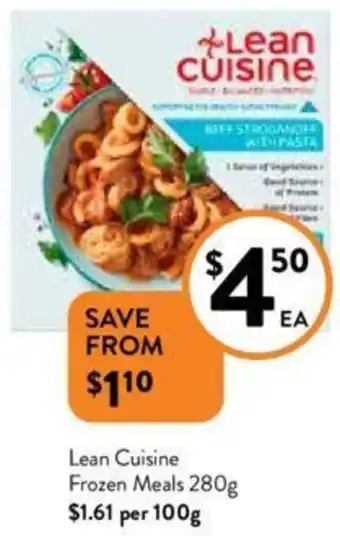 Lean Cuisine Frozen Meals 280g