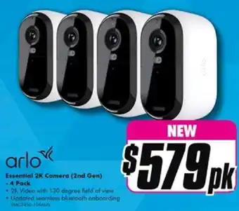 The Good Guys Essential 2K Camera (2nd Gen) - 4 Pack offer