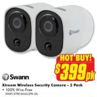 Xtreem Wireless Security Camera - 2 Pack