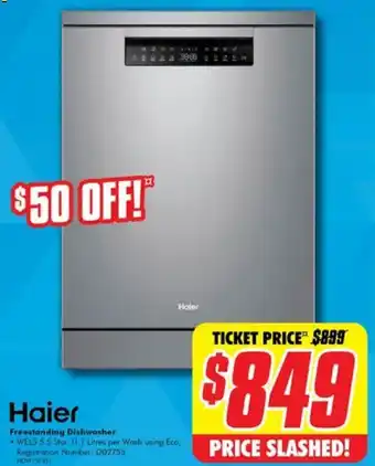 The Good Guys Freestanding Dishwasher offer