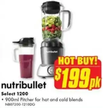 The Good Guys nutribullet Select 1200 offer