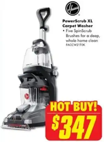 The Good Guys PowerScrub XL Carpet Washer offer