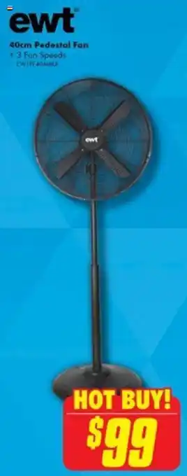 The Good Guys 40cm Pedestal Fan offer