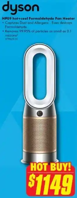 The Good Guys HP09 hot+cool Formaldehyde Fan Heater offer