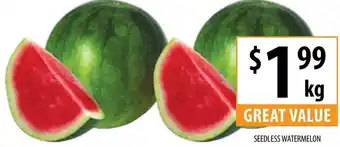 Supabarn SEEDLESS WATERMELON offer