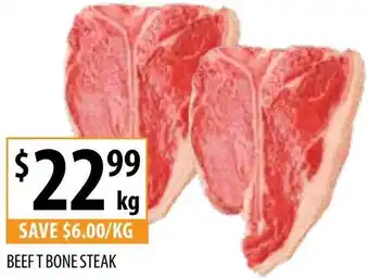 Supabarn BEEFT BONE STEAK offer