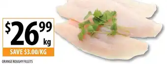 Supabarn ORANGE ROUGHY FILLETS offer