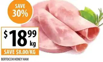 Supabarn BERTOCCHI HONEY HAM offer