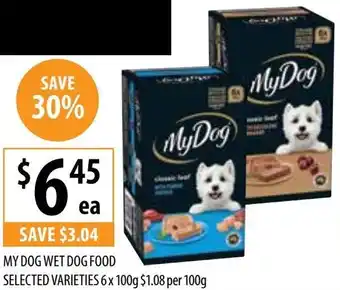 Supabarn MY DOG WET DOG FOOD offer