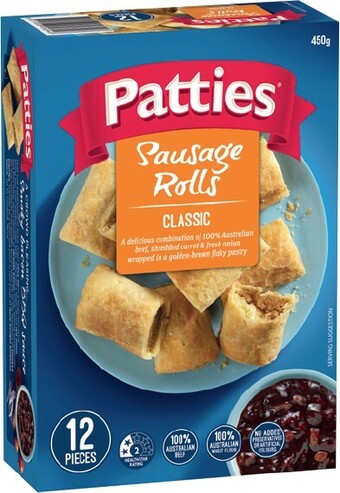 IGA Patties Party Pies, Pasties or Sausage Rolls 12 Pack offer