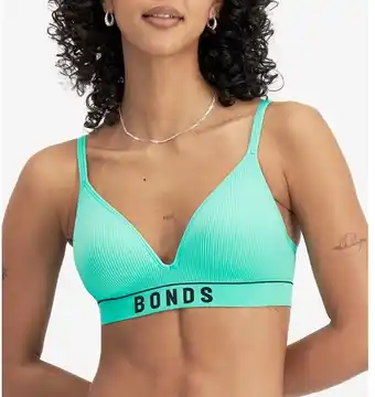 BIG W Bonds retro rib wirefree bra offer