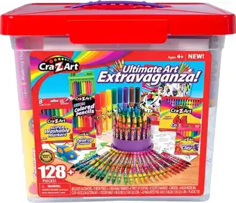 BIG W Cra-z-art 128+ piece ultimate art extravaganza offer