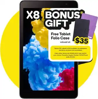 Punos x8 8-inch ips tablet