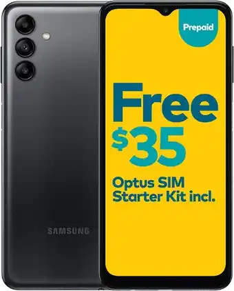 BIG W Optus samsung a04s offer