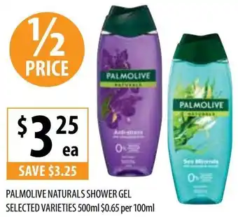 Supabarn PALMOLIVE NATURALS SHOWER GEL 500ml offer