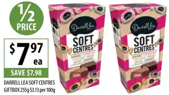 Supabarn DARRELL LEA SOFT CENTRES GIFTBOX 255g offer