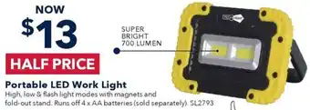 Jaycar Electronics Portable LED Work Light offer