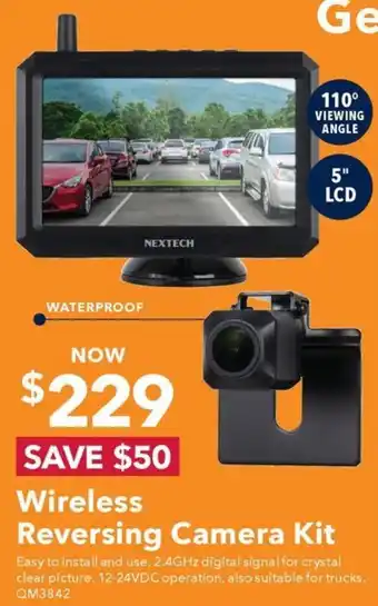 Jaycar Electronics Wireless Reversing Camera Kit offer