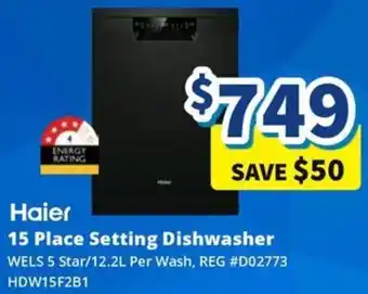 Bi-Rite 15 Place Setting Dishwasher offer