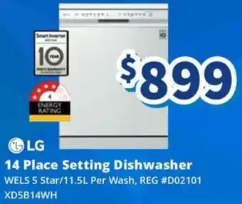 Bi-Rite 14 Place Setting Dishwasher offer