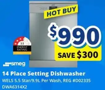 Bi-Rite 14 Place Setting Dishwasher offer