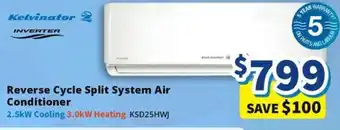 Bi-Rite Reverse Cycle Split System Air Conditioner offer