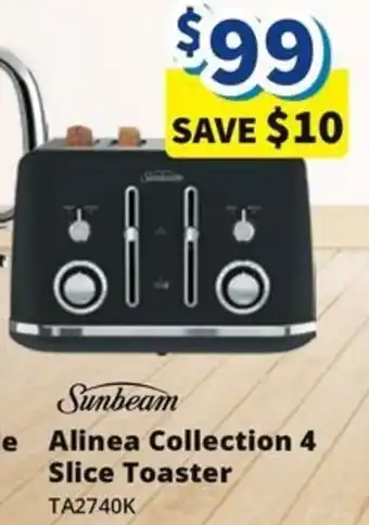 Bi-Rite Alinea Collection 4 Slice Toaster offer