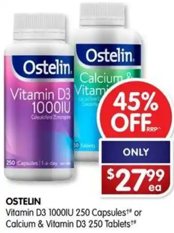 Alliance Pharmacy OSTELIN offer