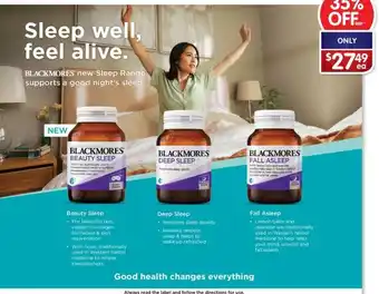 Alliance Pharmacy BLACKMORES offer