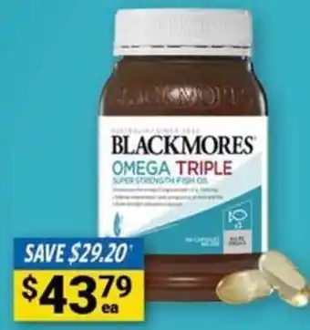 Cincotta Chemist BLACKMORES OMEGA TRIPLE offer