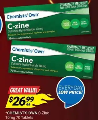 CHEMIST'S OWN