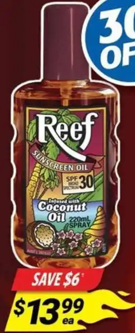 Reef SUNSCREEN OIL