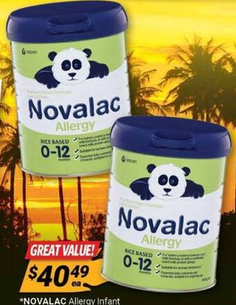Cincotta Chemist NOVALAC Allergy offer