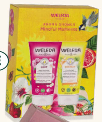 healthylife Weleda Aroma Showers Mindful Moments offer