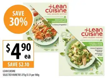 Supabarn LEAN CUISINE offer