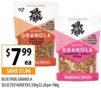 Supabarn BLUE FROG GRANOLA offer
