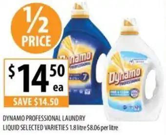 Supabarn DYNAMO PROFESSIONAL LAUNDRY offer