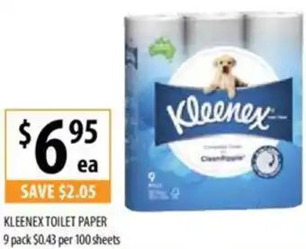 Supabarn KLEENEX TOILET PAPER offer