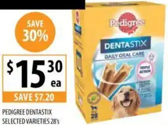 Supabarn PEDIGREE DENTASTIX offer