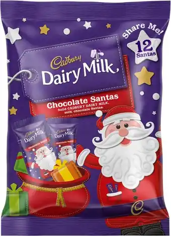 Cadbury santa sharepack 144g