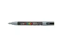 Officeworks Uni POSCA PC 3M Paint Marker Grey offer