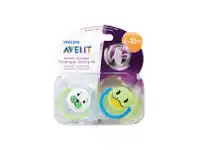 Avent Soother Animal 6-18 Months 2 Pack